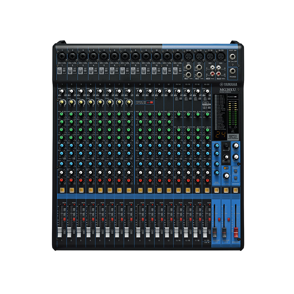 Table de mixage MG20XU 20 voies – Yamaha